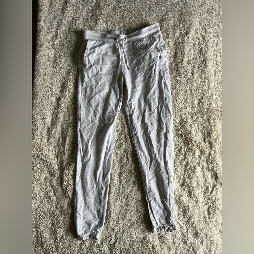 Armani Exchange Women's White Joggers
